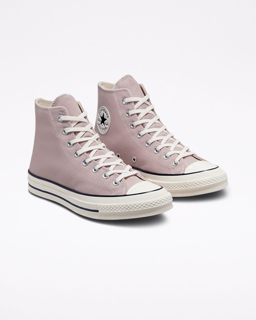 Men's Converse Chuck 70 Canvas High Top Shoes Grey / Black | AU 81C4EX